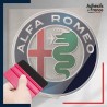 stickers sous film transfert logo voiture - ALFA ROMEO