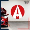 Adhésif grand format logo voiture - ARIEL