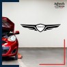 Adhésif grand format logo voiture - GENESIS MOTORS