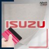 stickers sous film transfert logo voiture - ISUZU