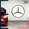 Adhésif grand format logo voiture - MERCEDES BENZ