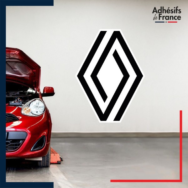 Adhésif grand format logo voiture - RENAULT