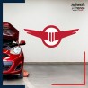 Adhésif grand format logo voiture - REZVANI