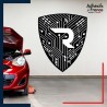 Adhésif grand format logo voiture - RIMAC