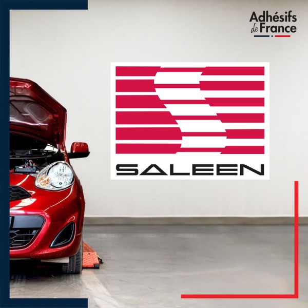 Adhésif grand format logo voiture - SALEEN