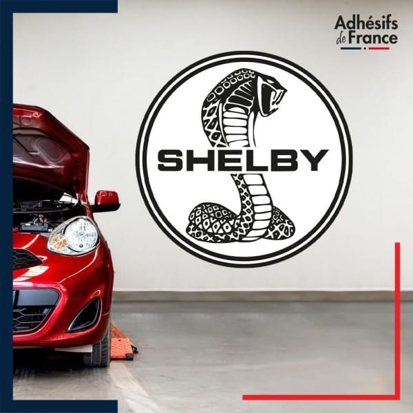 Adhésif grand format logo voiture - SHELBY