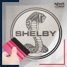 stickers sous film transfert logo voiture - SHELBY