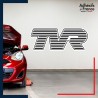 Adhésif grand format logo voiture - TVR