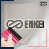 stickers sous film transfert logo voiture - ENKEI