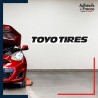 Adhésif grand format logo voiture - TOYO TIRES