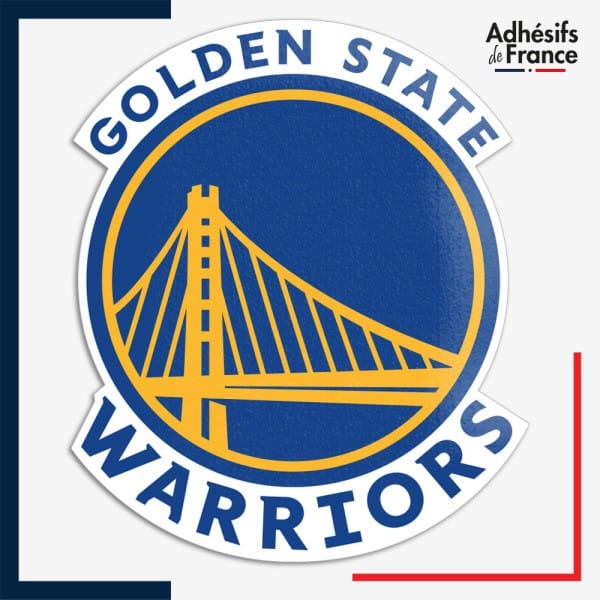 Sticker logo basketball - Golden State Warriors