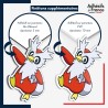 sticker sur plaque aluminium dibond ou panneau PVC Sticker Pokémon Cadoizo