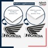 sticker sur plaque aluminium dibond ou panneau PVC Sticker HONDA