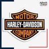 Sticker logo moto - Harley Davidson Motor Company