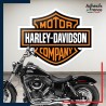 Adhésif grand format logo moto - Harley Davidson Motor Company