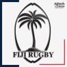 Sticker logo équipe des îles Fidji - Fiji Rugby - The Flying Fijians (Les Fidjiens volants)